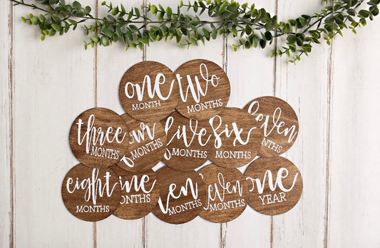 Custom newborn signs