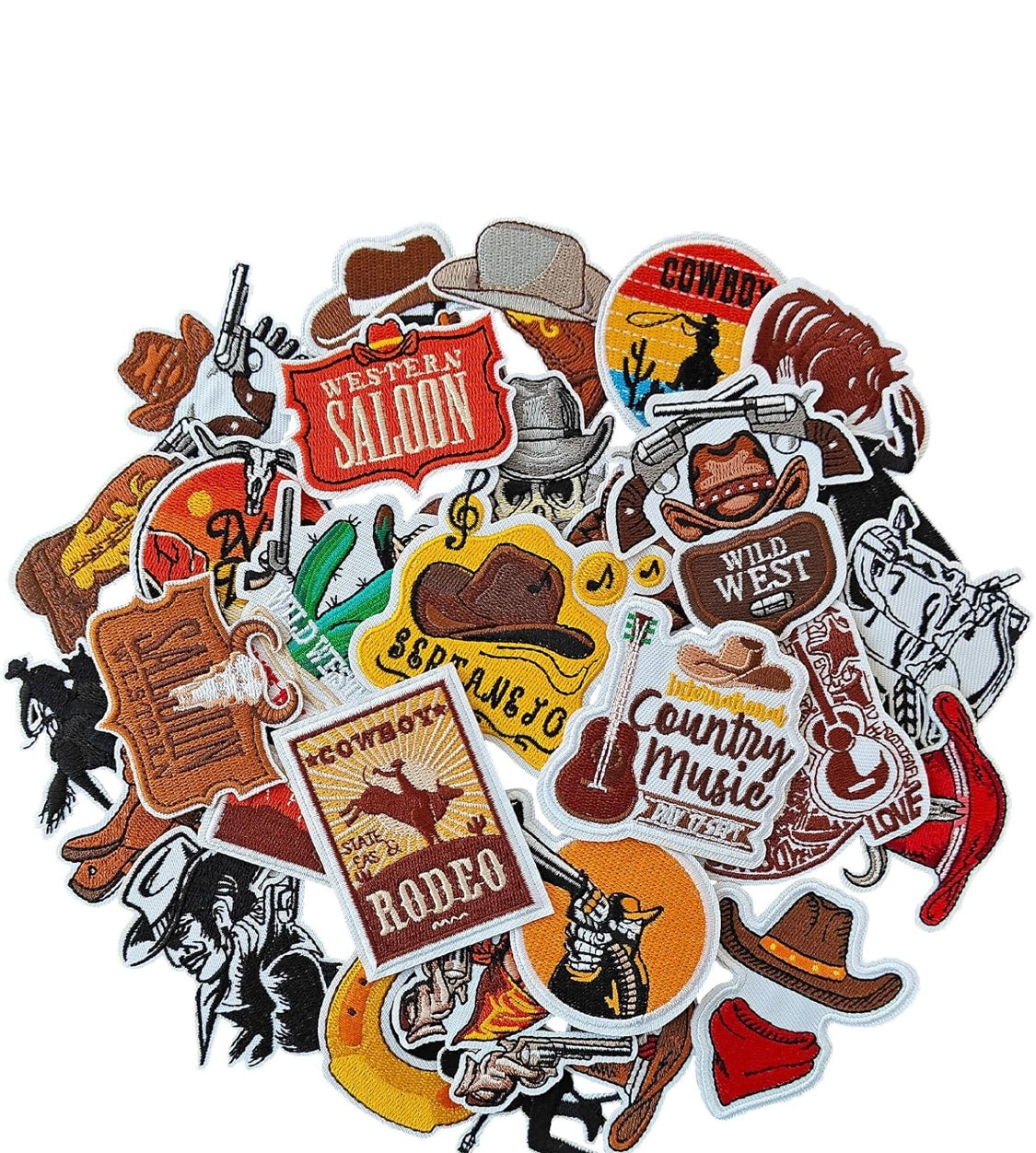 Custom patches for hat